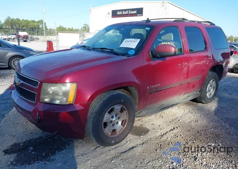 2007 Chevrolet Tahoe Lt из США, поврежденный, VIN 1GNEC13JX7R143932